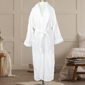 Hard Rock Hotel Luxury Hotel Collection Velour Spa Bath Robe Unisex O/S Long LG